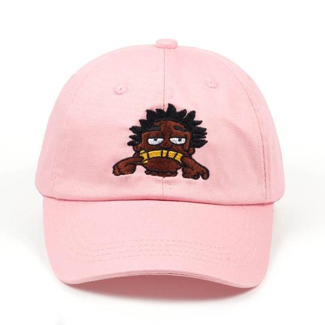 Bodak Klack Dad Hat - Pink-Hats-TheRunUp-[option4]-[option-5]
