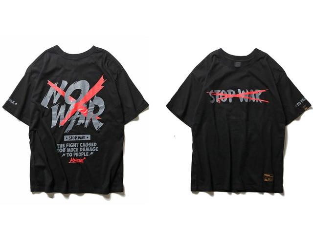 No War Tee - Black-T-Shirt's-TheRunUp-Black-XS-[option4]-[option-5]