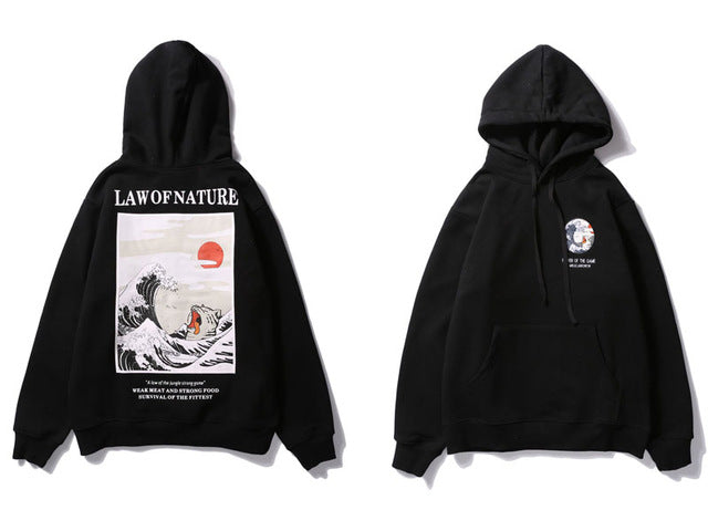 Law Of Nature Hoodie - Black