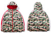 Red Line Puff Jacket