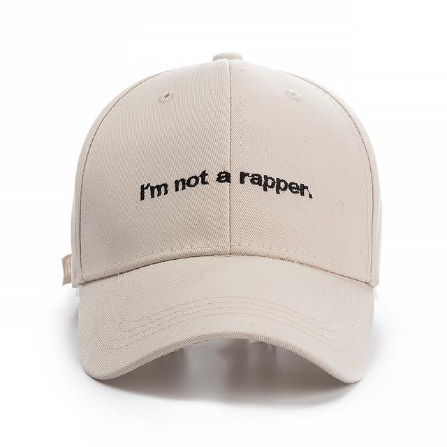 I'm Not A Rapper Dad Hat-Hats-TheRunUp-[option4]-[option-5]