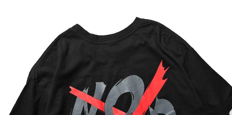No War Tee - Black-T-Shirt's-TheRunUp-[option4]-[option-5]