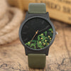 Green Flora Quartz Watch