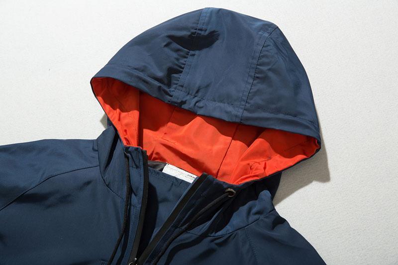 The Casual Windbreaker - Blue-Jackets & Windbreakers-TheRunUp-[option4]-[option-5]